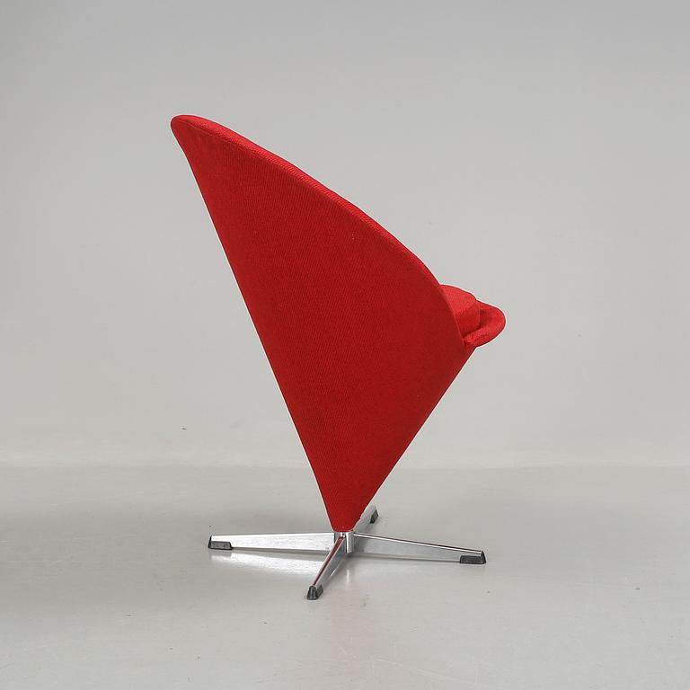 FÅTÖLJ, "Cone Chair", Verner Panton, Fritz Hansen.