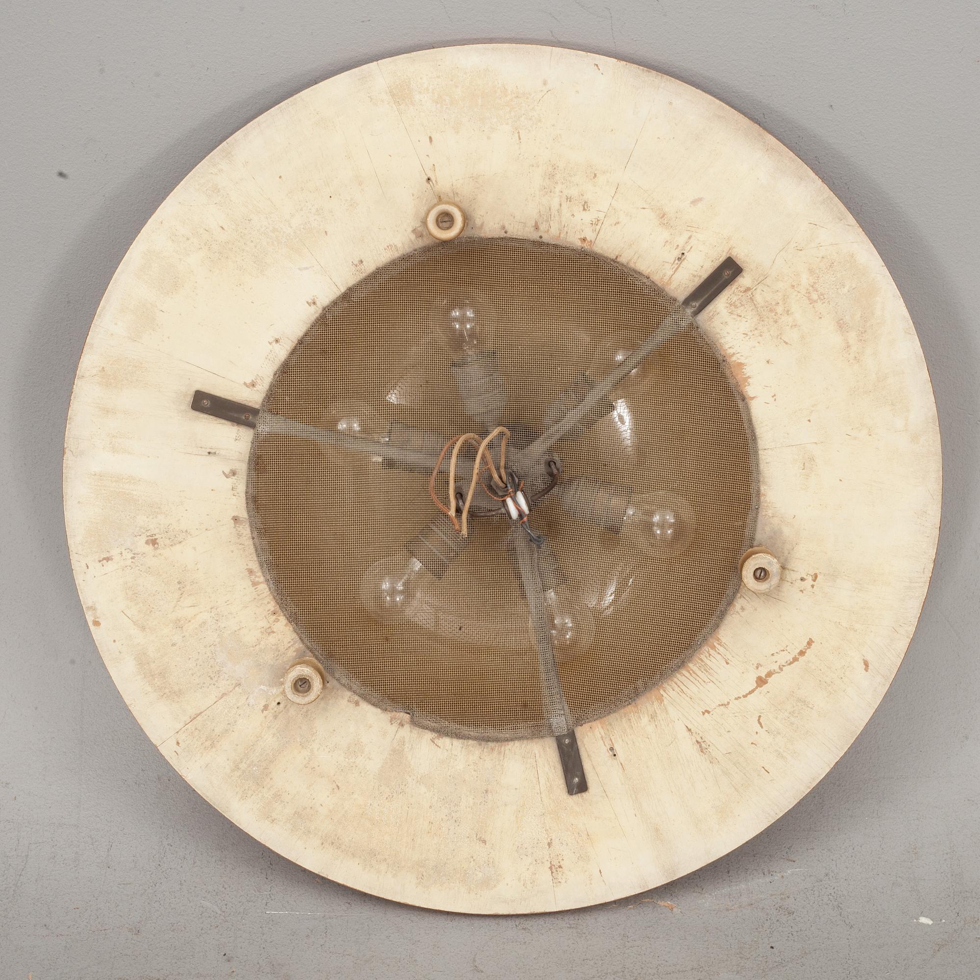 TAKLPLAFOND, Mjölby intarsia. 1900-talets första hälft.