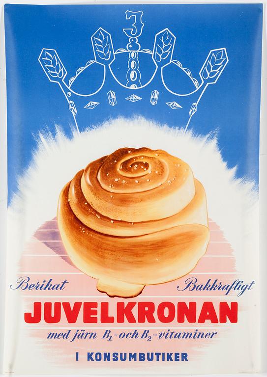 AFFISCH, Juvelkronan, 1945.