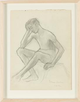 Einar Jolin, Seated Model.