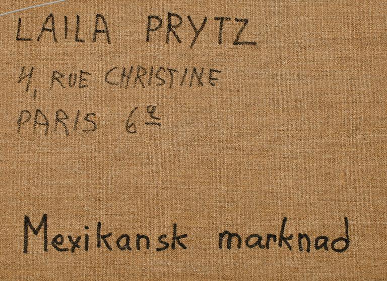 LAILA PRYTZ , olja på duk, signerad.