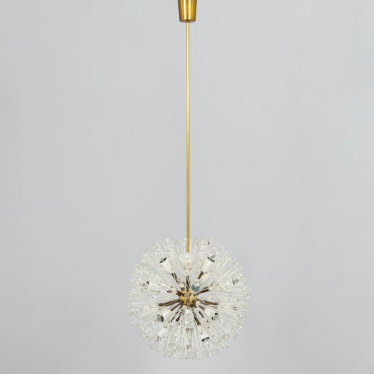 Emil Stejnar, a 1950s 'Dandelion' chandelier  for Rupert Nikoll, Austria.