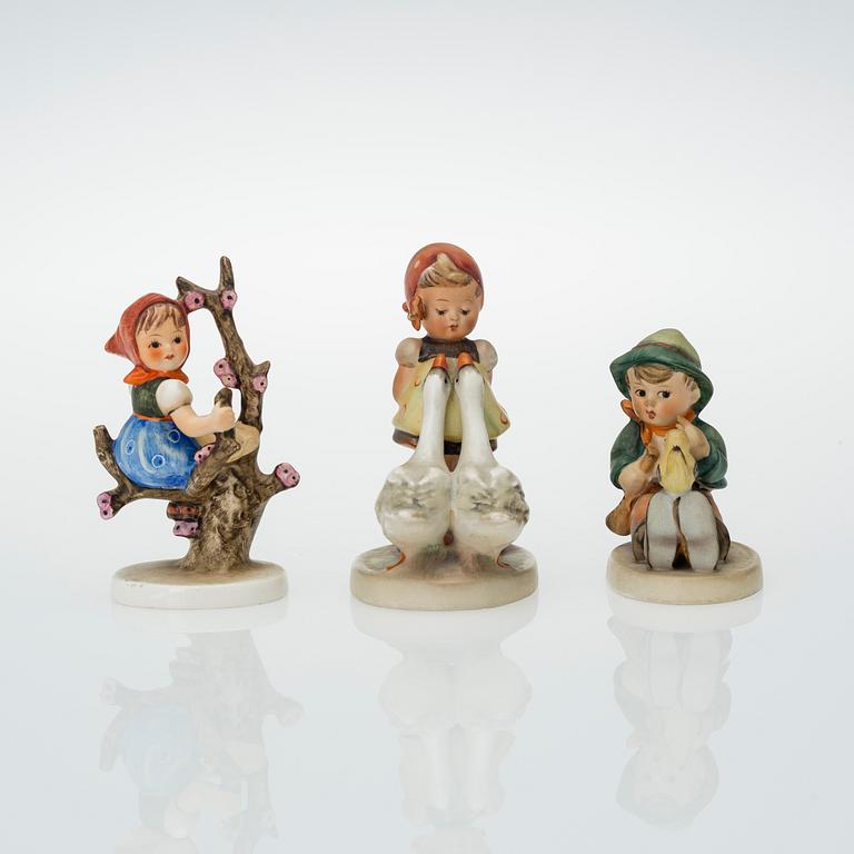 Three Goebel M.I Hummel porcelain figurines, 1950-55.