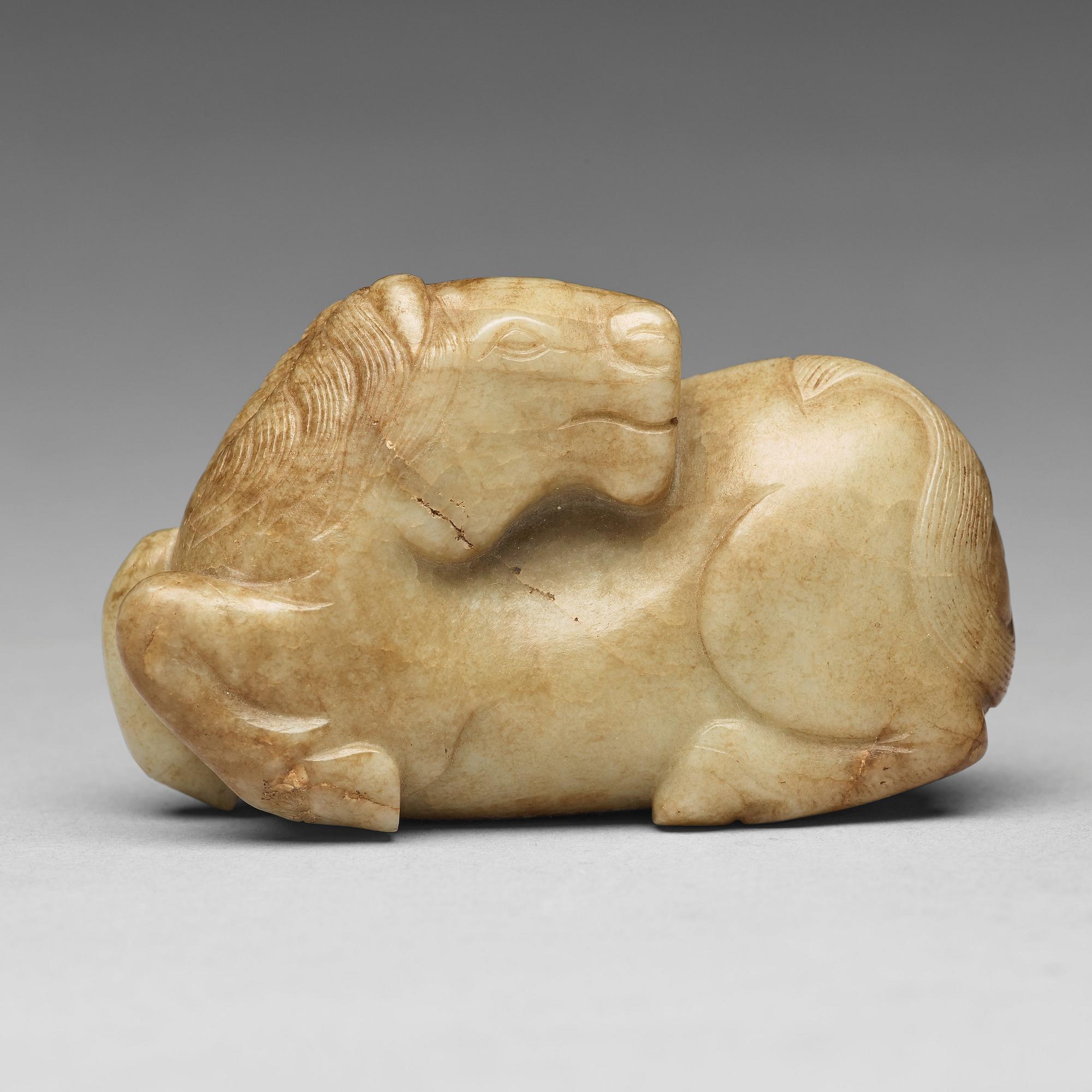FIGURIN, nefrit. Mingdynastin (1368-1644).