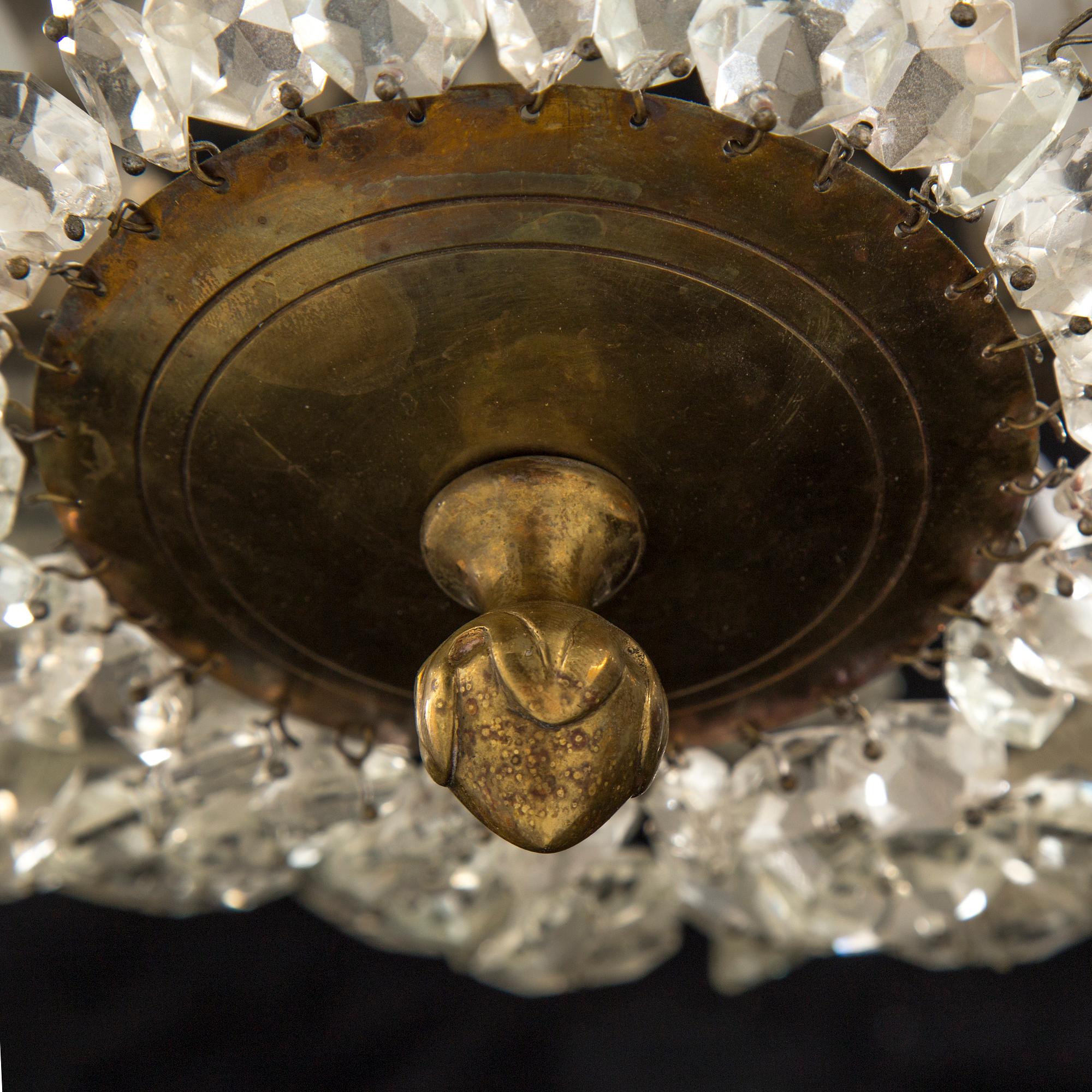 A first half of the 1900s ceiling light.