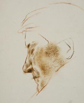 Lotte Laserstein, Portrait of a elederly lady.