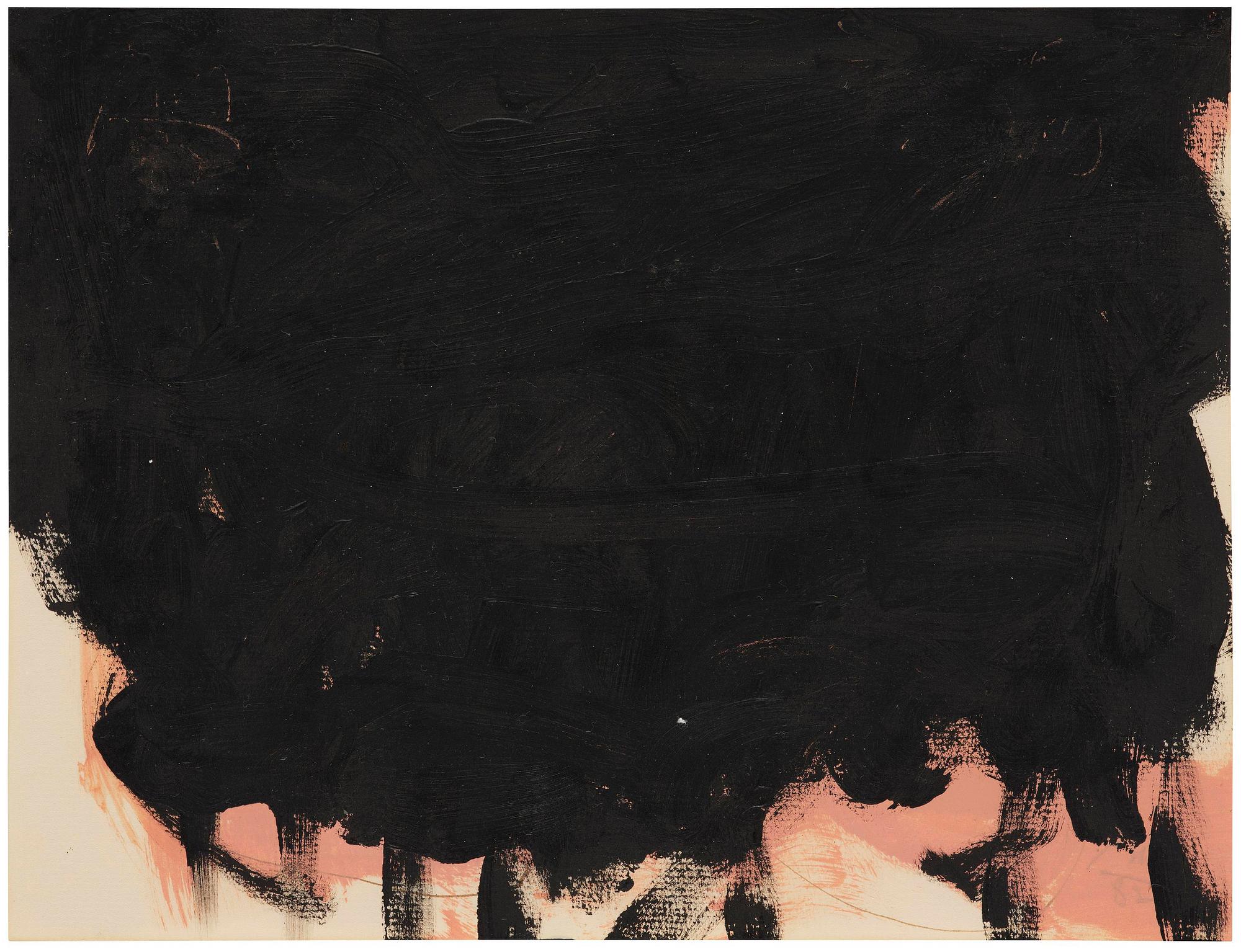 Robert Motherwell, "Untitled".
