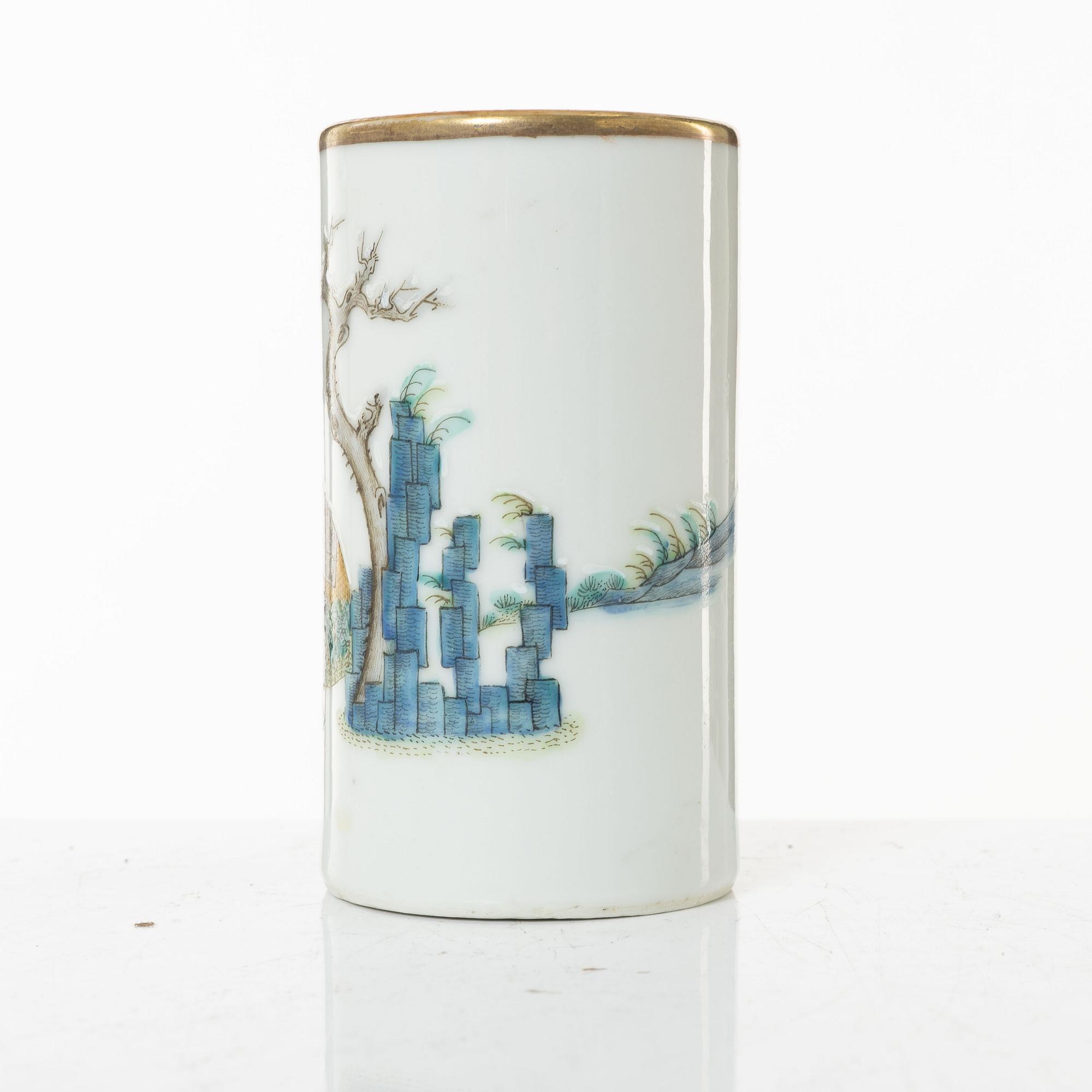 A group of  Chinese famille rose porcelain, around 1900.