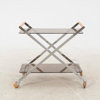 Serving cart late 20th century.