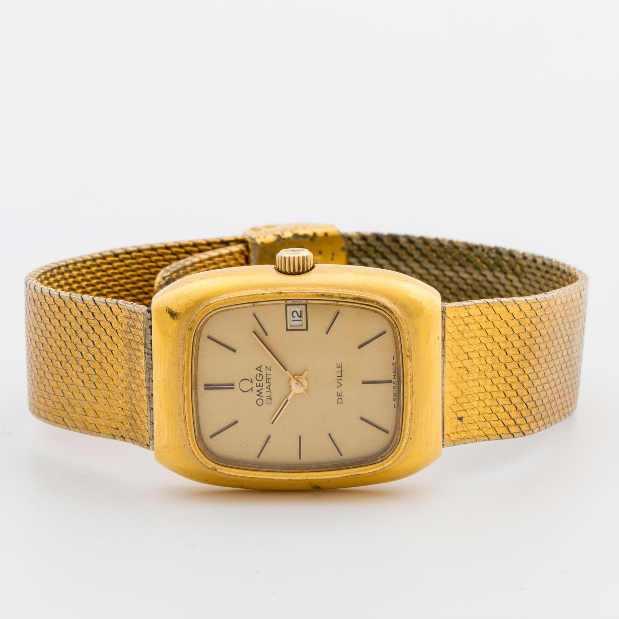 OMEGA, De Ville, armbandsur, 25 x 32 mm,