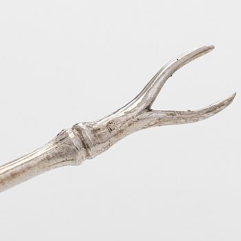 Cocktailpinnar 6 st,  silver.