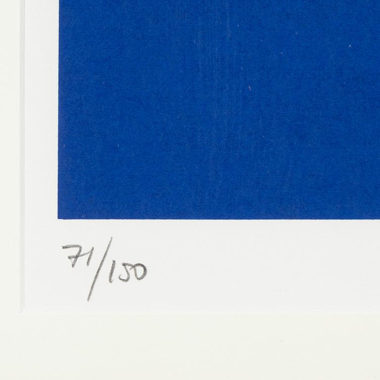 Franco Costa, färgserigrafi, signerad 71/250.
