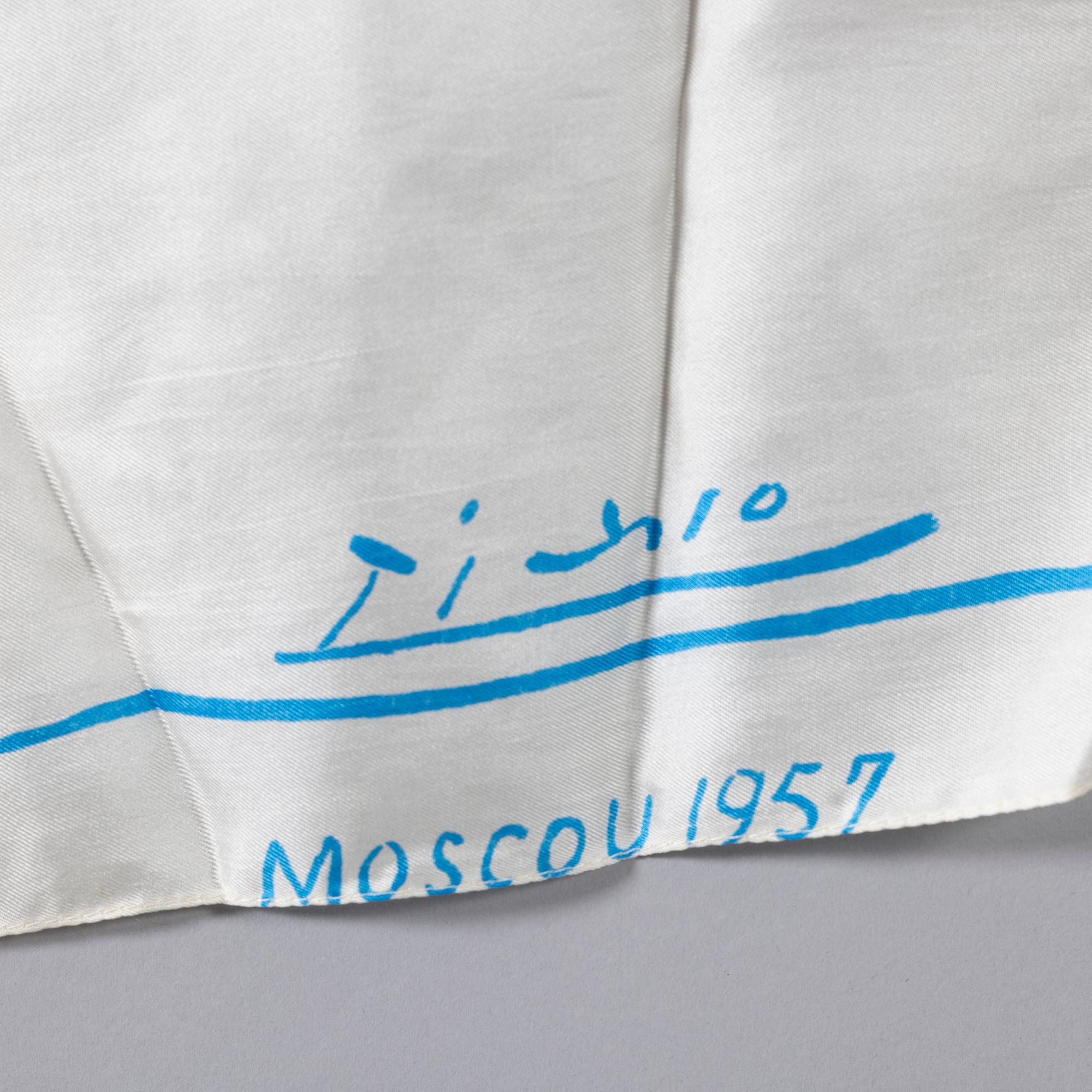 Pablo Picasso, Scarf, Moscow, 1957.