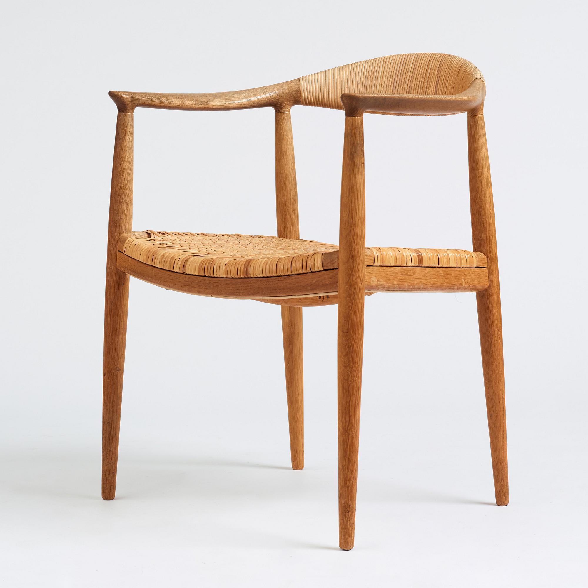 Hans J. Wegner, stol, "The Chair", JH501, Johannes Hansen, Danmark.