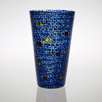 A Gianni Versace glass vase, Venini Murano 1998.