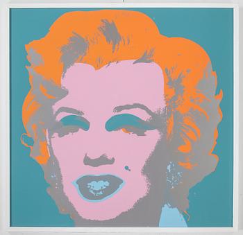 Andy Warhol · ANDY WARHOL, efter, färgserigrafi.