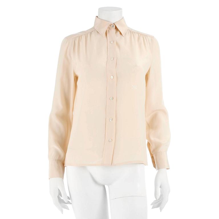 CÉLINE, blus, storlek 40.