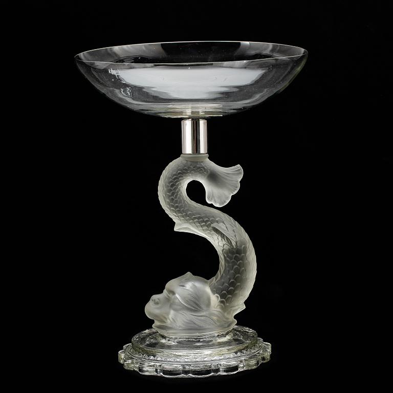 UPPSATSSKÅL, glas, 1900-tal.