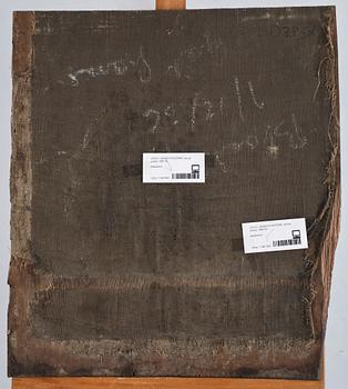 OKÄND KONSTNÄR, olja på pannå, 1800-tal.