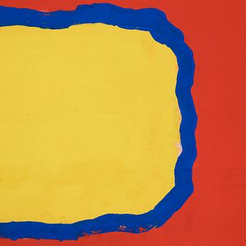Bram Bogart, Composition in yellow, red and blue.