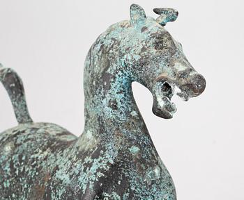SKULPTUR, brons, Kina, trol 1900-tal.