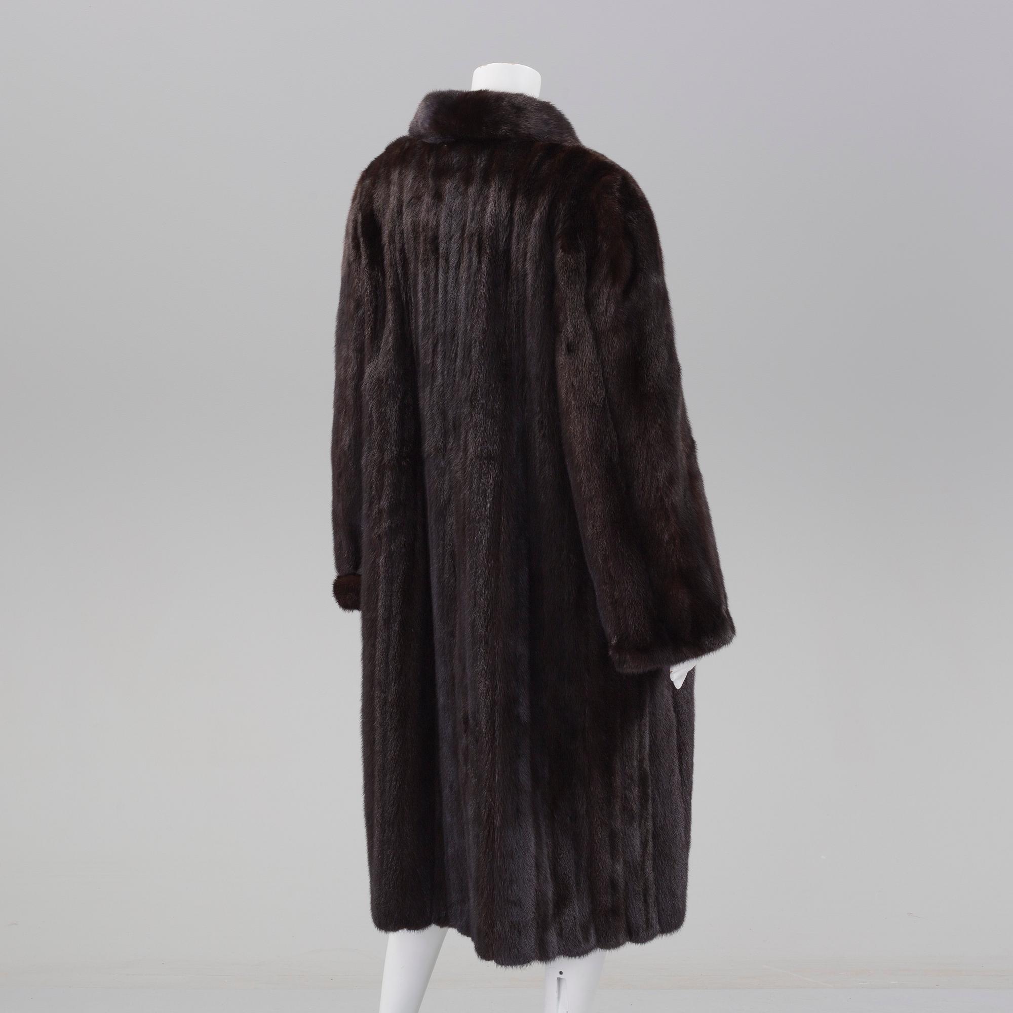 A SAGAMINK, coat, by Levinsky Design Copenhagen, in size 42.