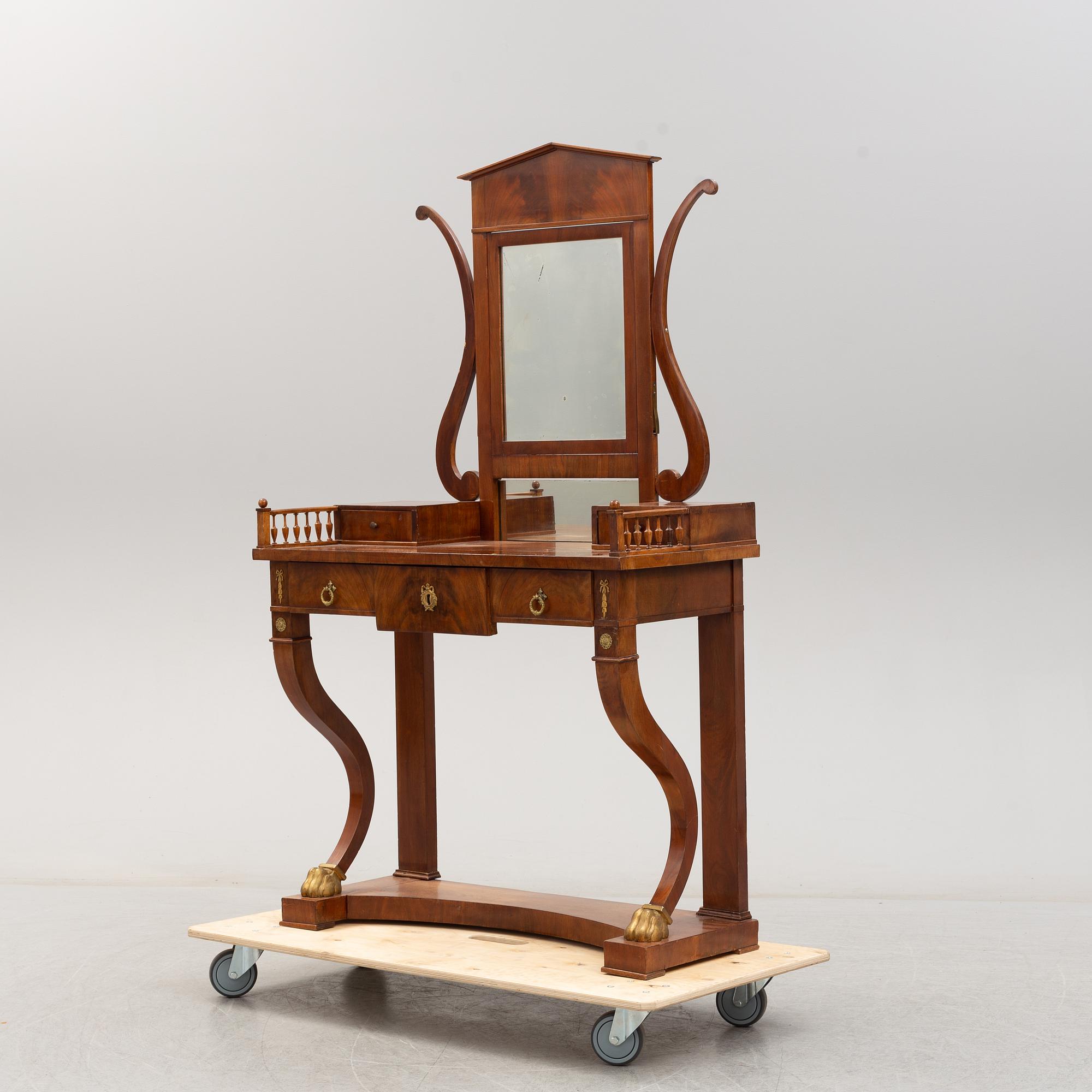 A first half of the 19th century dressing table.