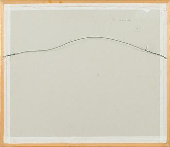 Hannu Väisänen, mixed media, signed and dated-87.