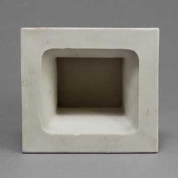 A PARIAN BASE, Gustafsberg, early 20th century.