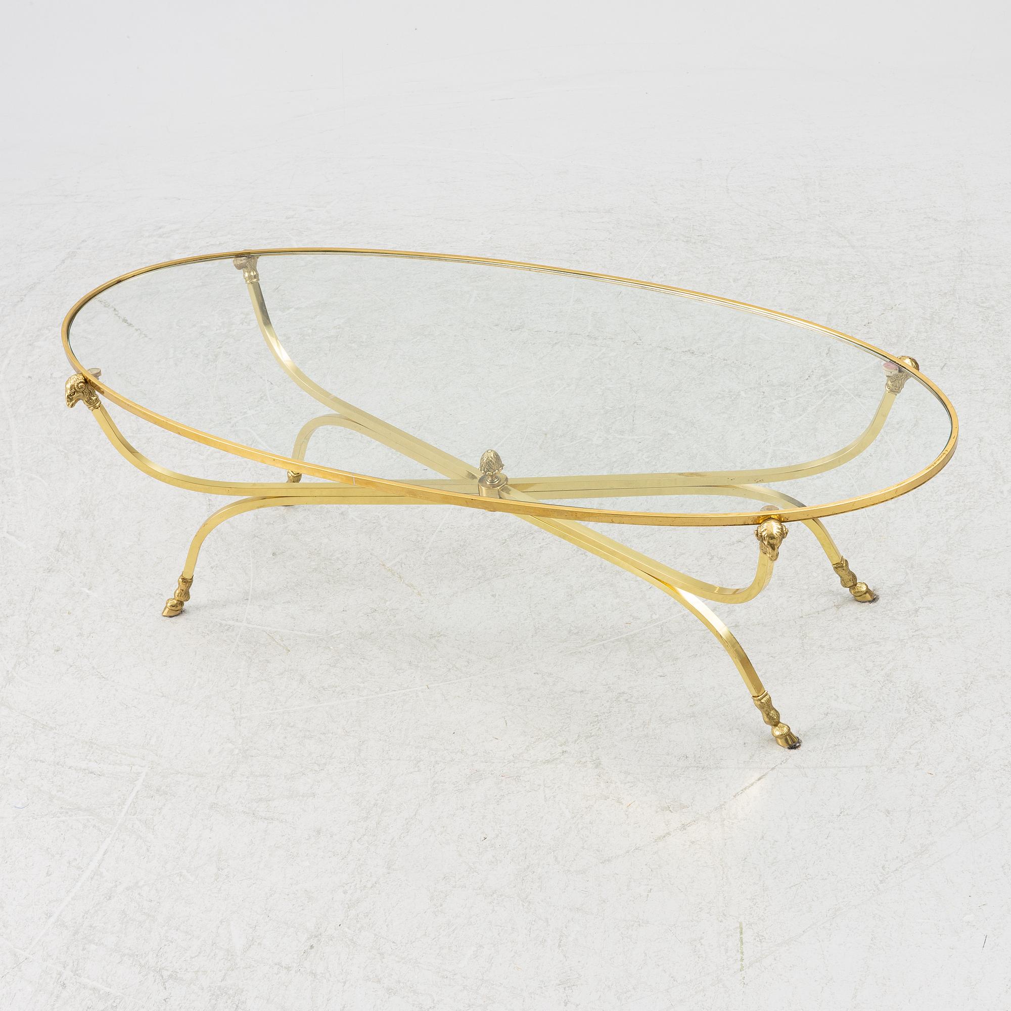 Soffbord, möjligen Maison Jansen, Frankrike, 1900-talets andra hälft.