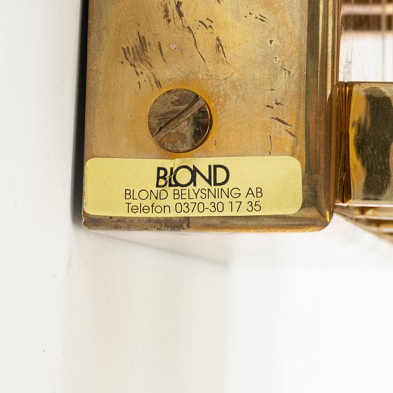 Wall lamp, Blond Belysning, 2000s.