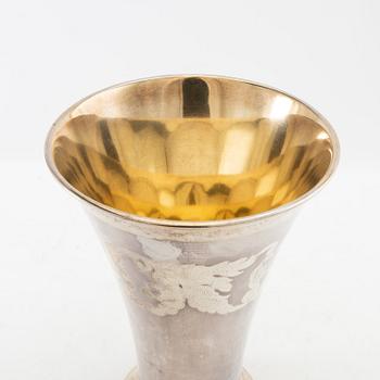 Cup CG Hallberg Stockholm 1930 silver.