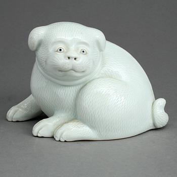 FIGURIN, porslin, blanc de chine, Kina, 1900-tal.