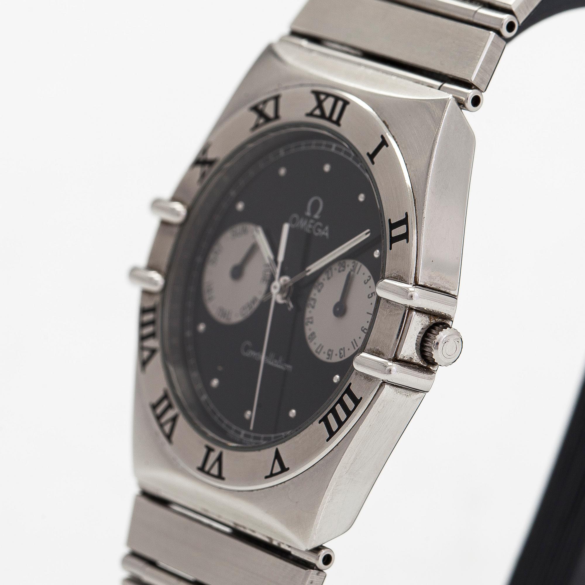 Omega, Constellation, "Owl", wristwatch, 32.5 mm.