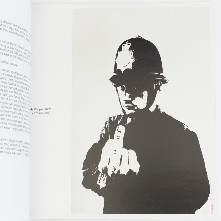 BANKSY, efter, N.Y.C show 2007, katalog för utställning organiserad a Vanina Holasek Gallery, 2007. Ed. 1000.