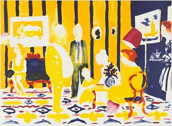 Peter Dahl, I salongen.