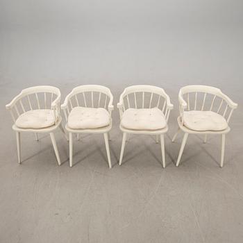 Karin Mobring, armchairs, 4 pcs, "Torpet", IKEA, 1960s.