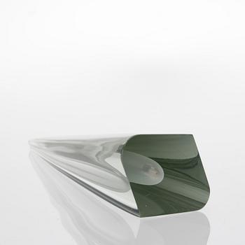 KAJ FRANCK, GLASS SCULPTURE. Obelisk. Signed K. Franck, Nuutajärvi Notsjö -58.