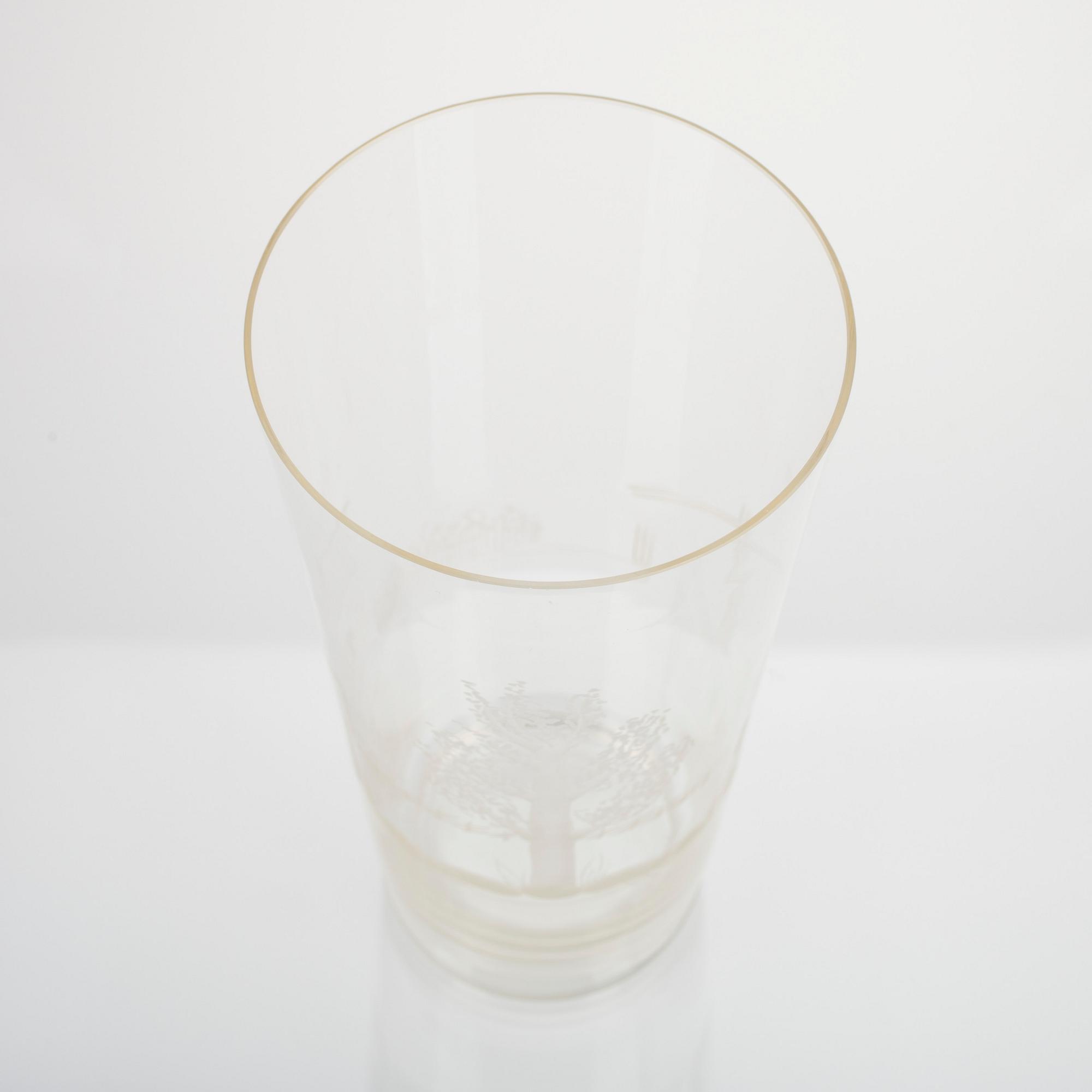 VAS, glas, signerad HL Karhula. 1930-tal.