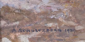 Anshelm Schultzberg, "I Kolskogen, motiv fr. Ulvshyttan".