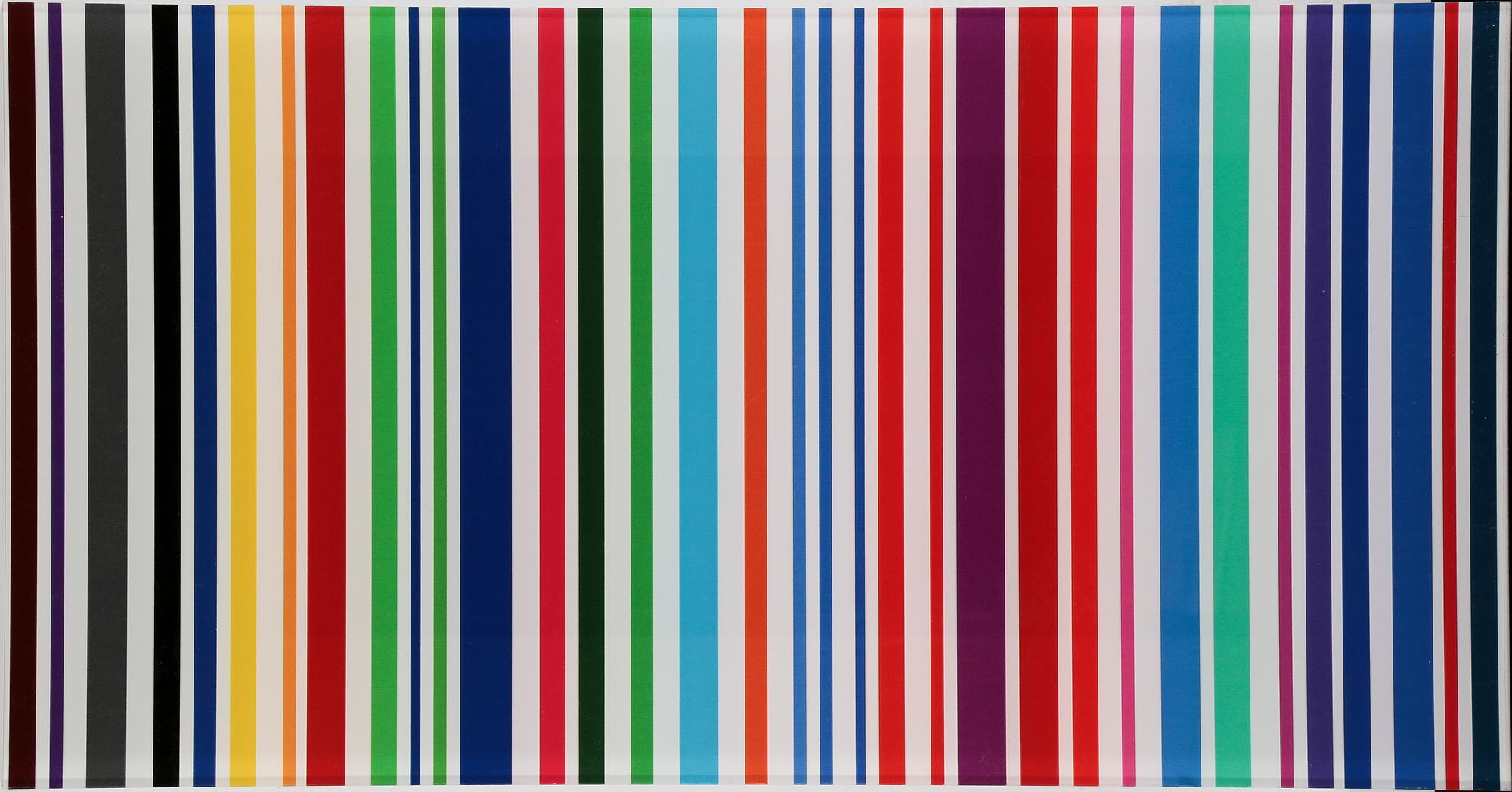 ANDREAS LUNDBERG, "Super lines", gicleetryck på plexiglas, signerad och numrerad a tergo.