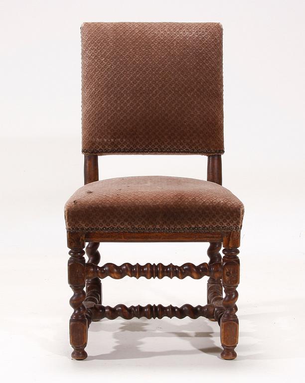 STOL, barock, 1700-talets första hälft.
