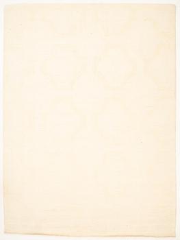 Matta, handtuftad, 'Entrance - bone white', Layered, ca 400 x 300 cm.