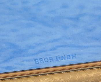 BROR LINDH, olja på duk, signerad.