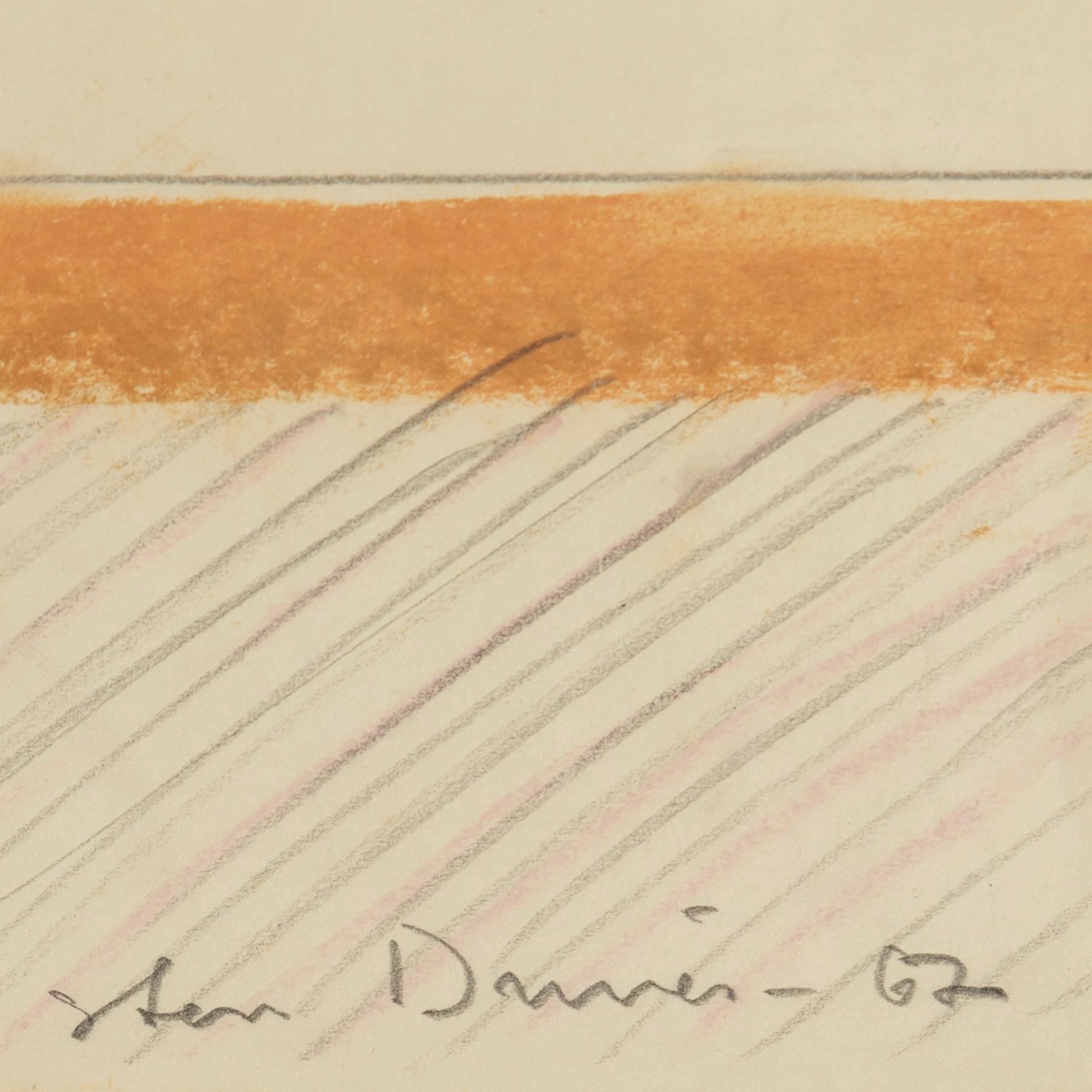 Sten Dunér, mixed media, signed and dated -67.