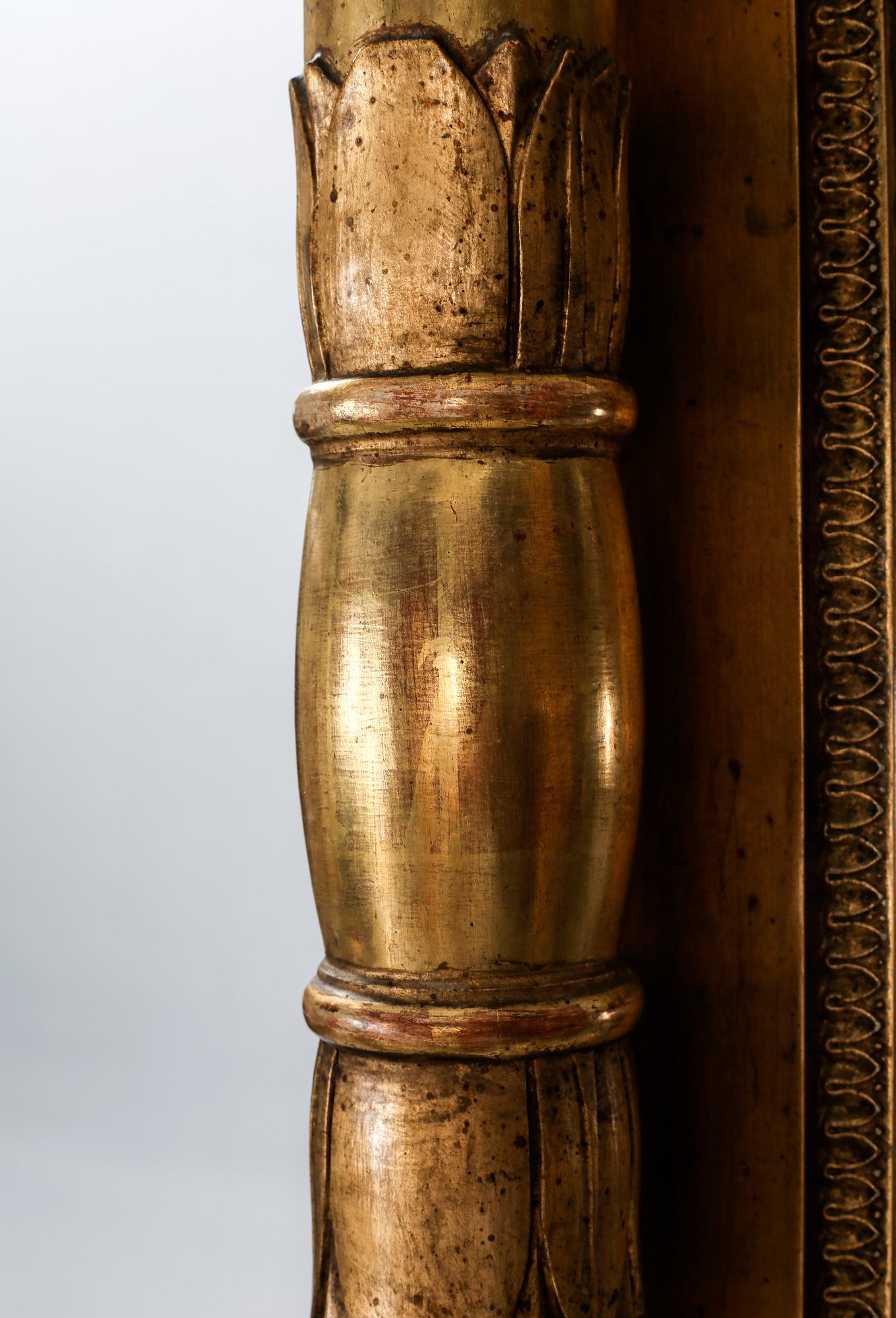 SPEGEL med KONSOLBORD, empire, 1800-talets första hälft.