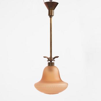 Harald Notini, a ceiling lamp, model "6605", Arvid Böhlmarks Lamp Factory, Sweden 1930s.