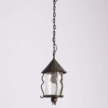 A ceiling lantern, 1920s.