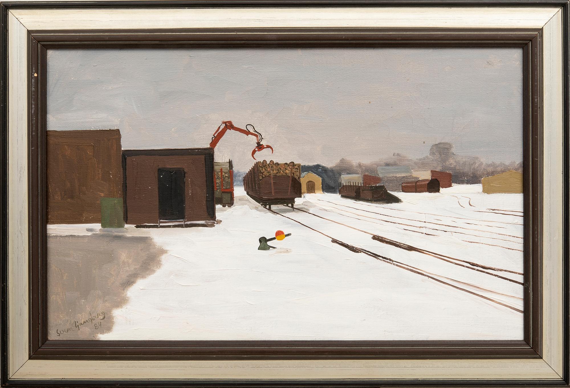 Sven Ljungberg, "The timber is to go from Ljungby to Piteå!".