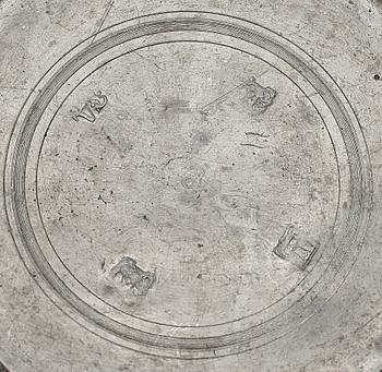 TEKANNA, tenn, Carl Jacob Lemon, Stockholm troligen 1860.